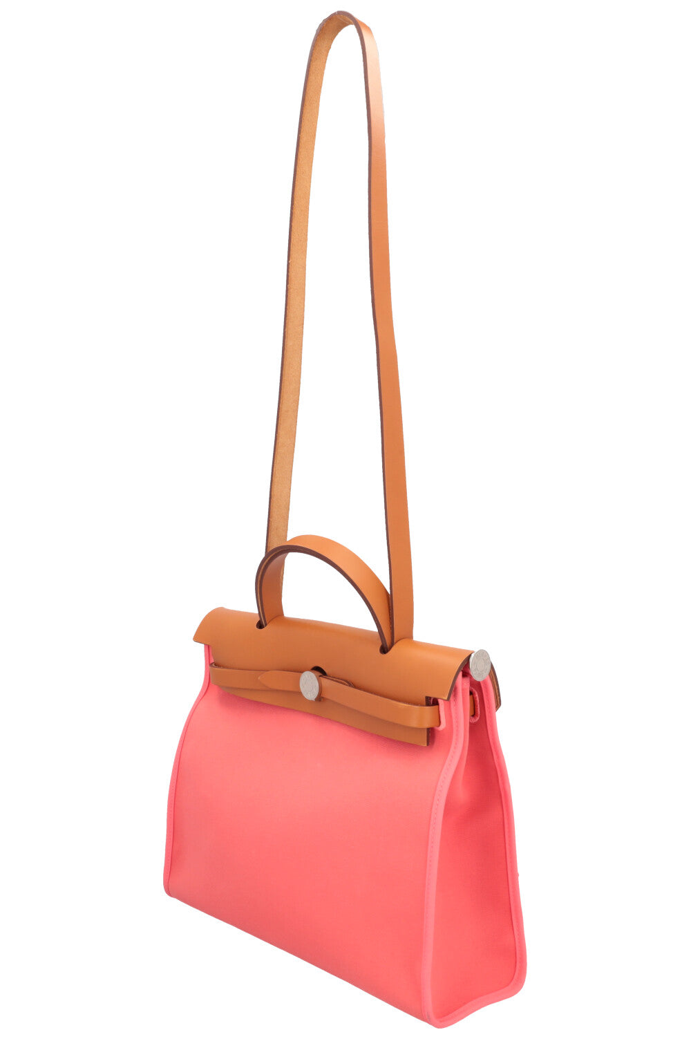 HERMÈS Herbag 31 Zip Vache Hunter Rose Azalee