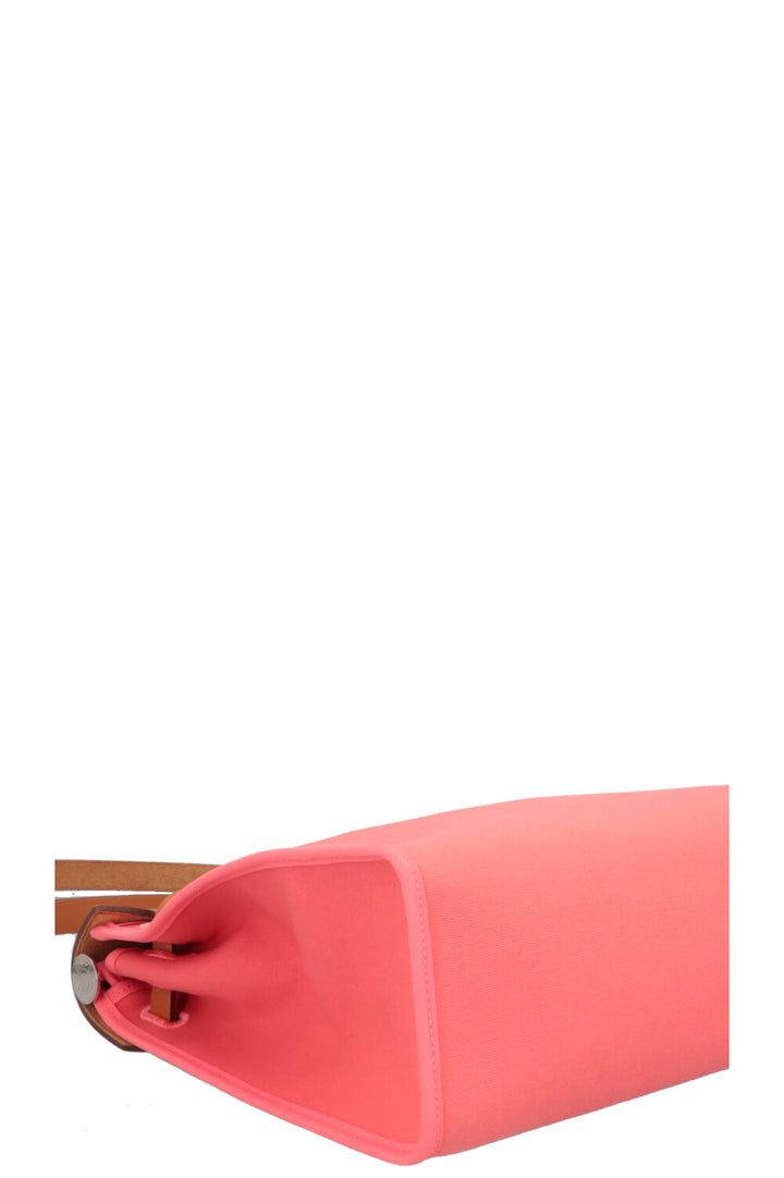 HERMÈS Herbag 31 Zip Vache Hunter Rose Azalee
