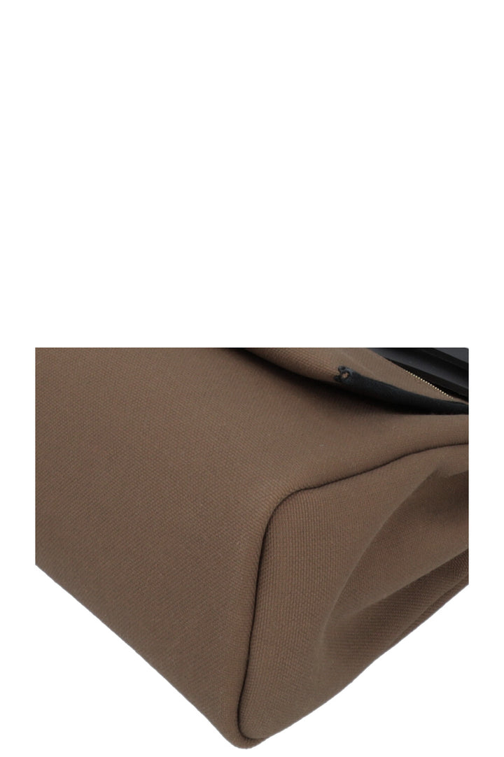 HERMÈS Herbag Zip 31 Canvas Green Black
