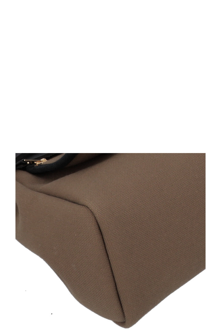 HERMÈS Herbag Zip 31 Canvas Green Black