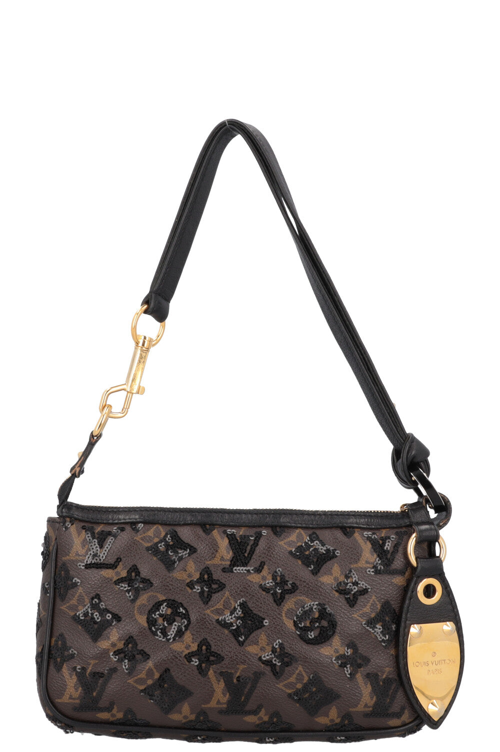 LOUIS VUITTON Pochette Accessoires Eclipse Sequins MNG Canvas