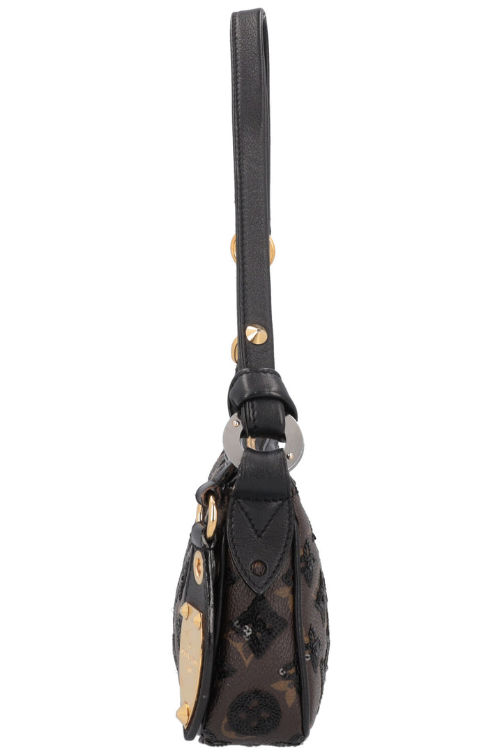 LOUIS VUITTON Pochette Accessoires Eclipse Paillettes MNG Toile