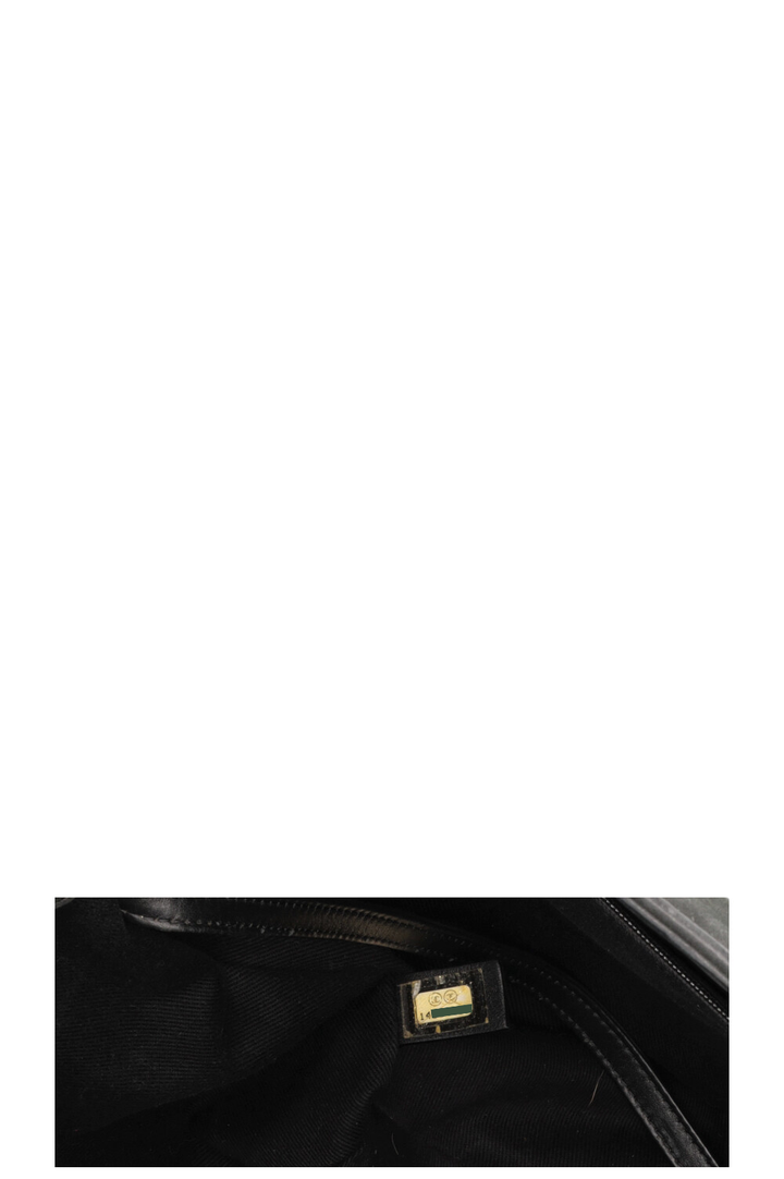CHANEL 2.55 Reissue Tote Bag Leather Black