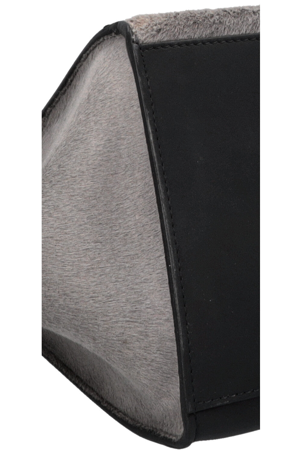 CELINE Trapèze Bag Ponyhair Grey