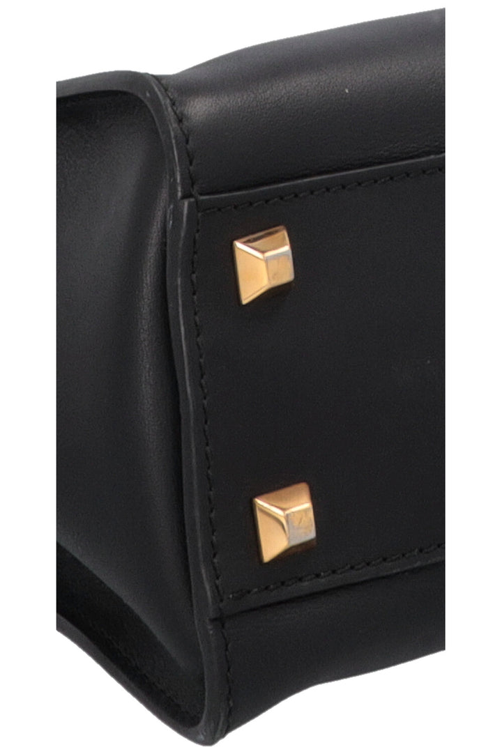 FENDI Peekaboo Medium Gold Edition Black
