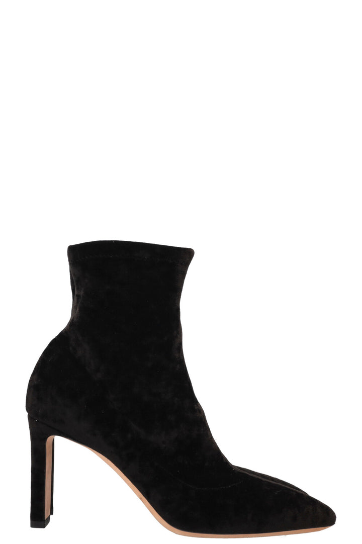 Bottines Louella JIMMY CHOO en velours noir