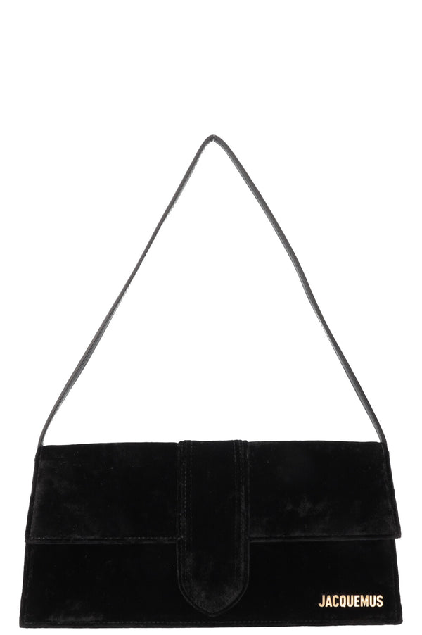 JACQUEMUS Le Bambino Long Velour Black