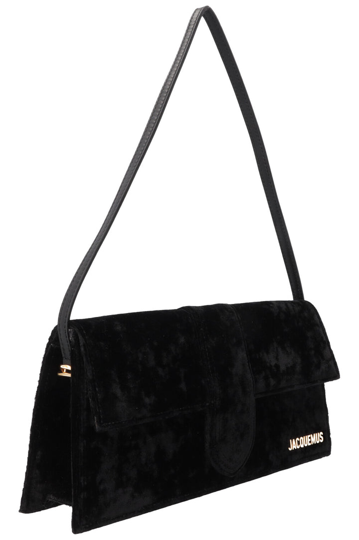JACQUEMUS Le Bambino Long Velour Black