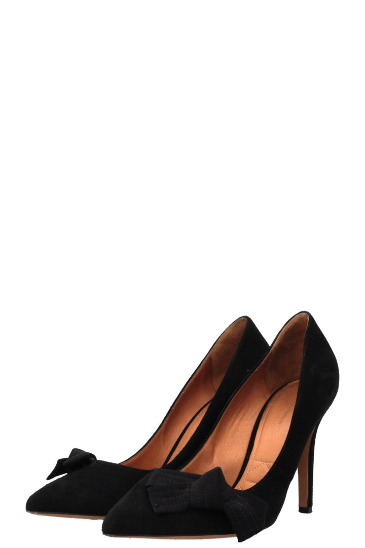 ISABEL MARANT Poppy Heels Velvet Black