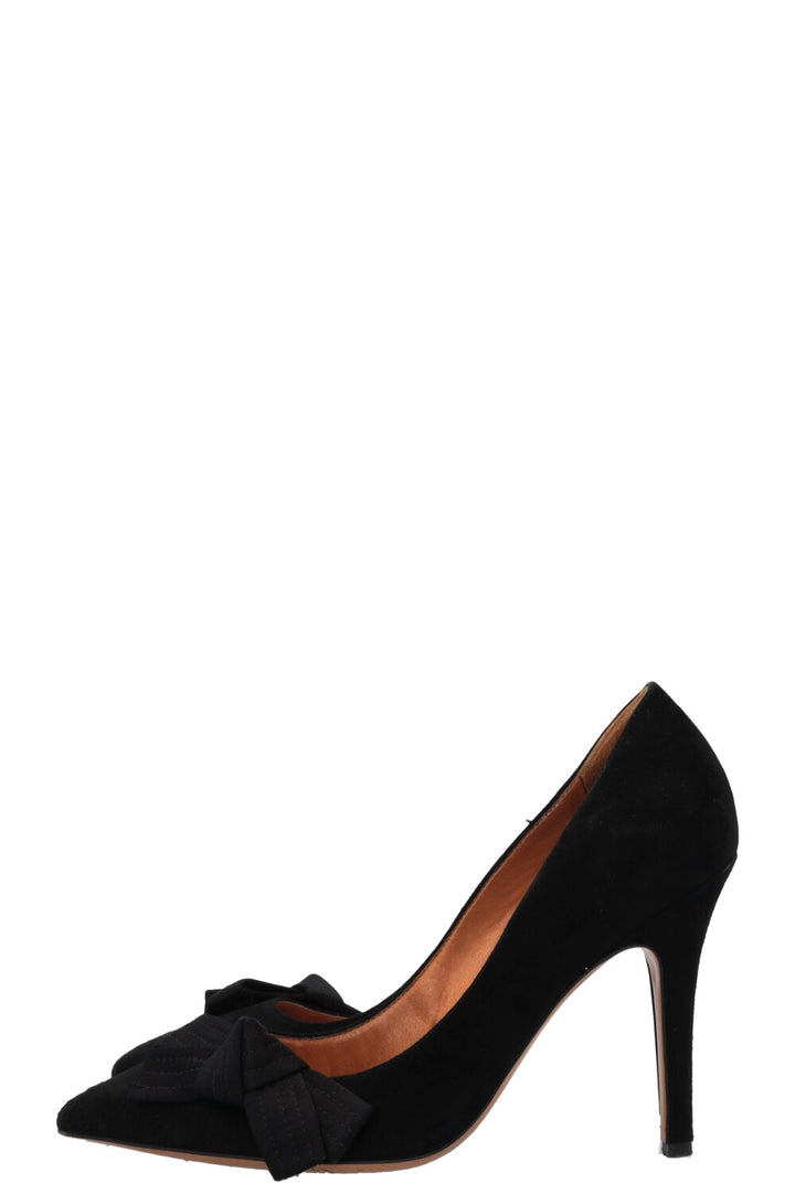 ISABEL MARANT Poppy Heels Velvet Black