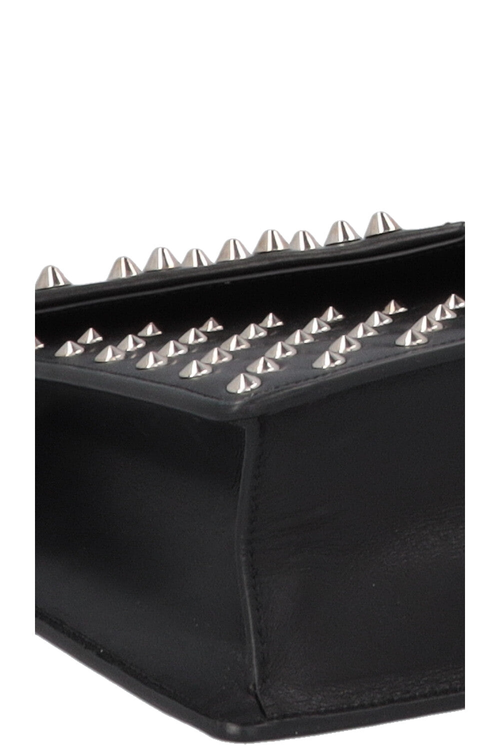 Sac bandoulière Saint Laurent Betty à clous noir