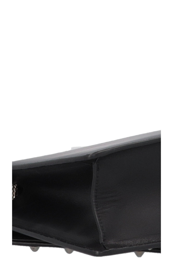 Sac bandoulière Saint Laurent Betty à clous noir