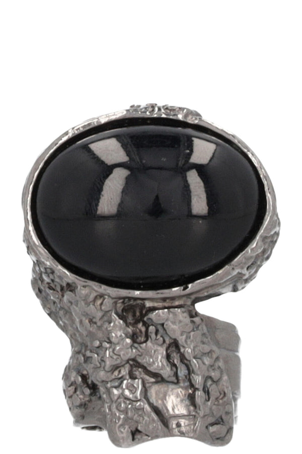 SAINT LAURENT Arty Ring Black
