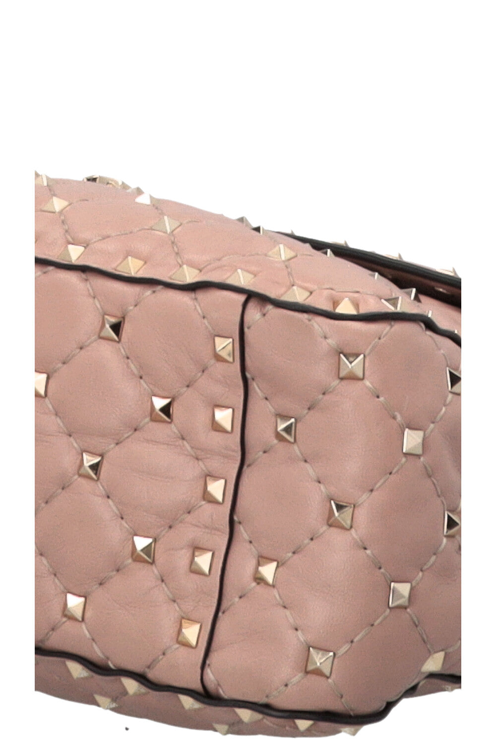 Sac VALENTINO Rockstud Grand Cuir Nude