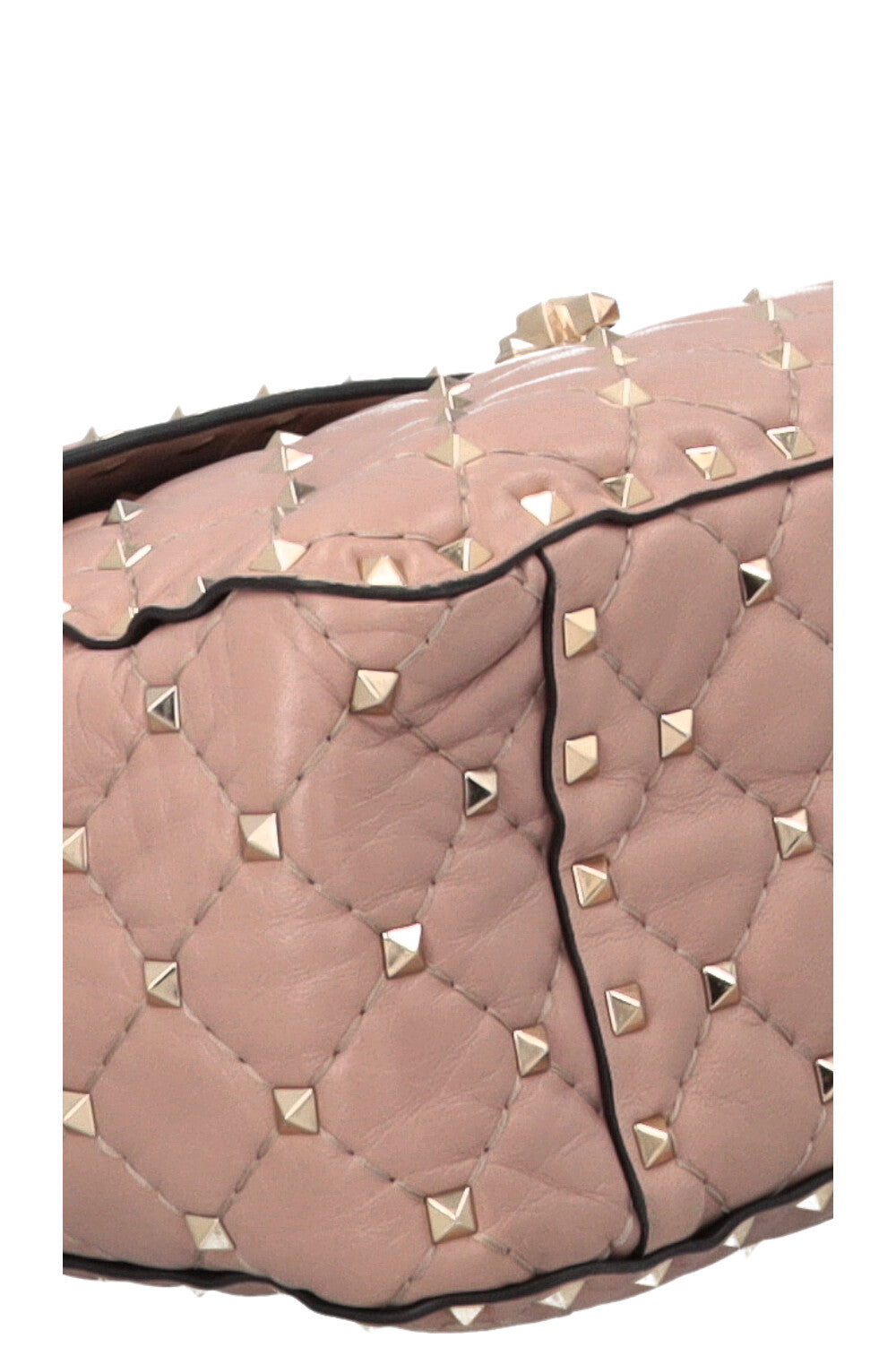 Sac VALENTINO Rockstud Grand Cuir Nude