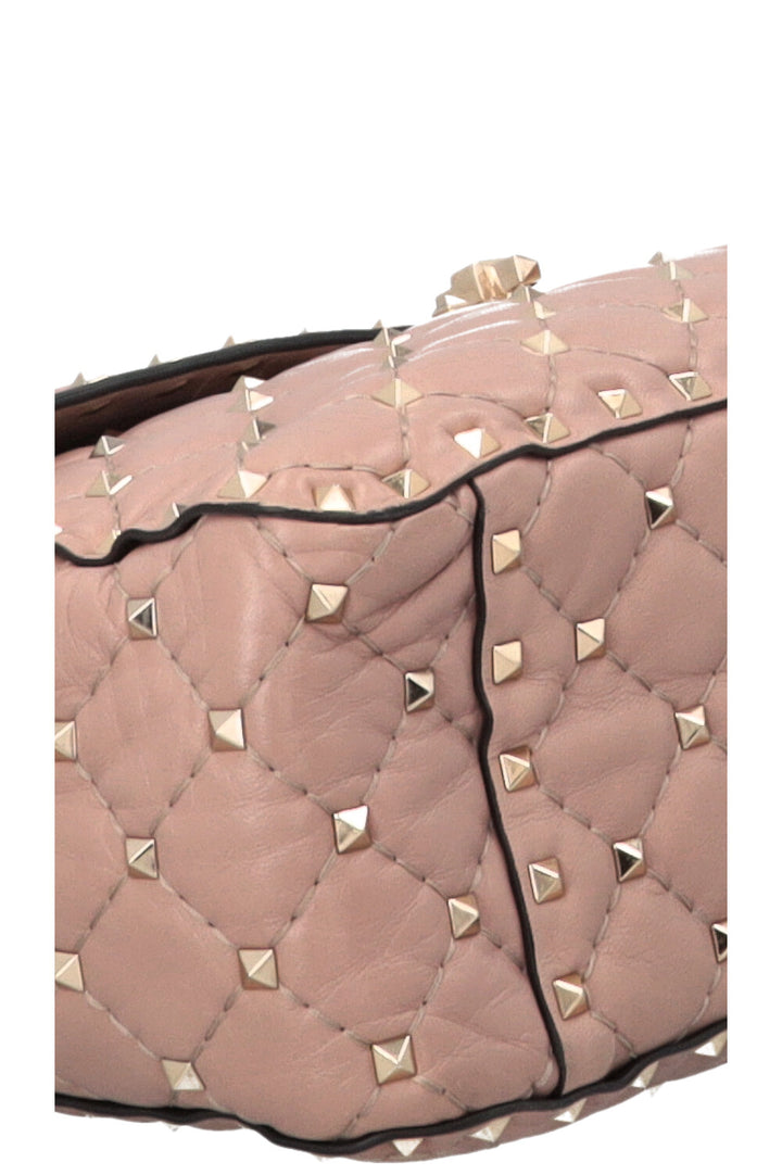 Sac VALENTINO Rockstud Grand Cuir Nude