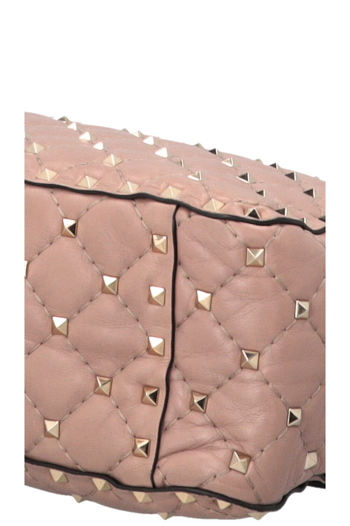 Sac VALENTINO Rockstud Grand Cuir Nude
