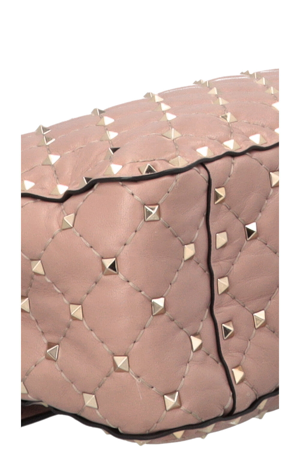 Sac VALENTINO Rockstud Grand Cuir Nude