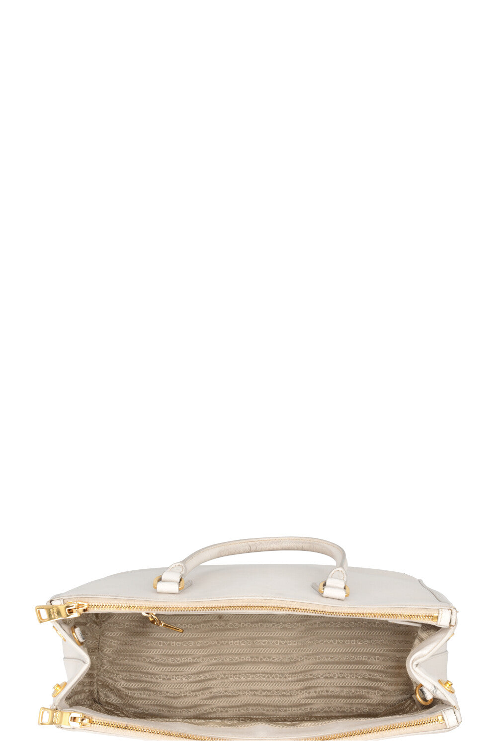 PRADA Galleria Bag Medium Saffiano Gray