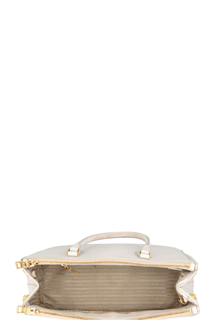 PRADA Galleria Bag Medium Saffiano Gray
