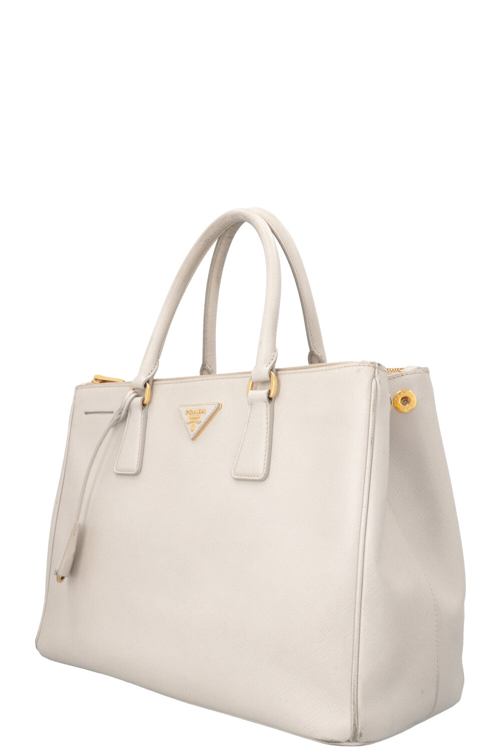 PRADA Galleria Bag Medium Saffiano Gray