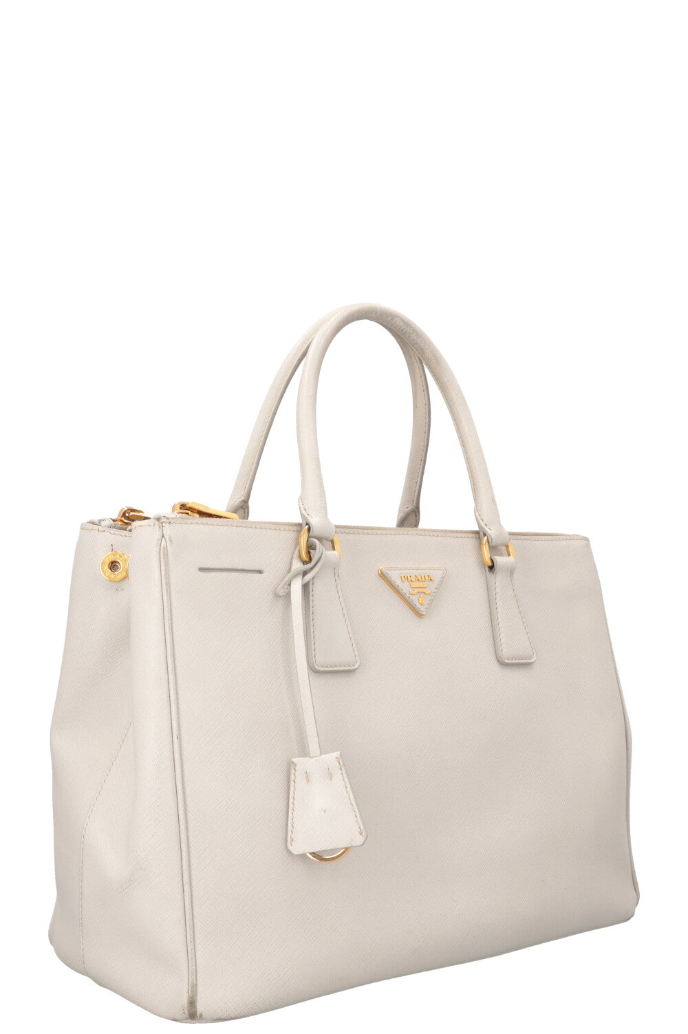 PRADA Galleria Bag Medium Saffiano Gray