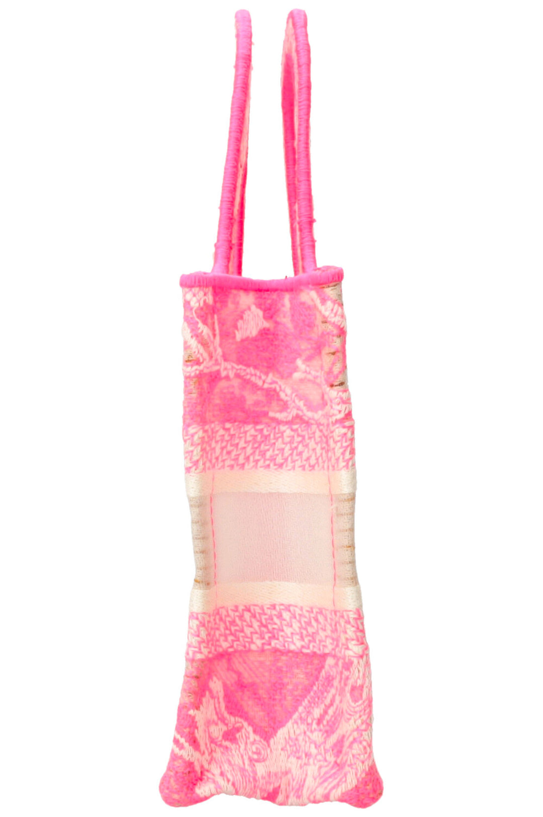 CHRISTIAN DIOR Book Tote Mini Toile De Jouy Pink