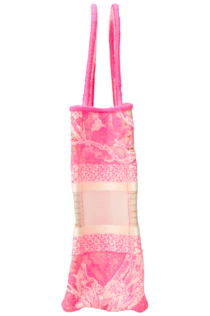 CHRISTIAN DIOR Book Tote Mini Toile De Jouy Pink