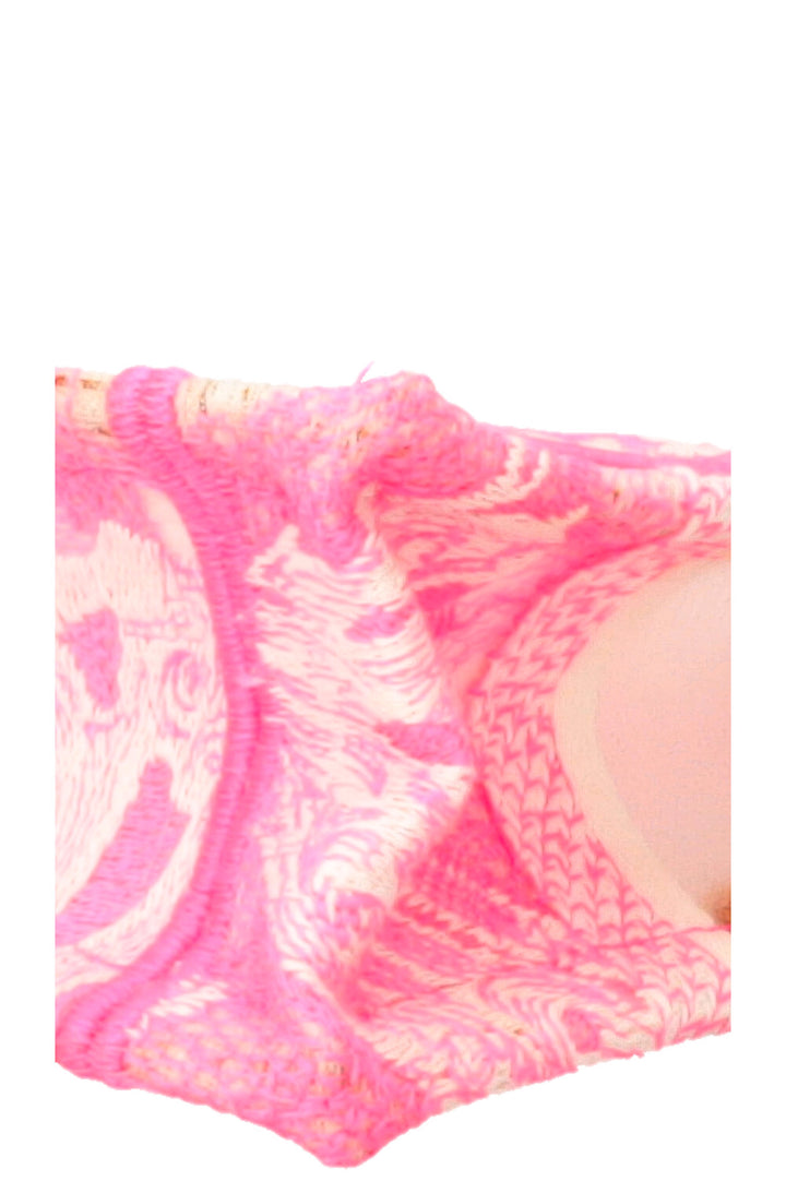 CHRISTIAN DIOR Book Tote Mini Toile De Jouy Pink