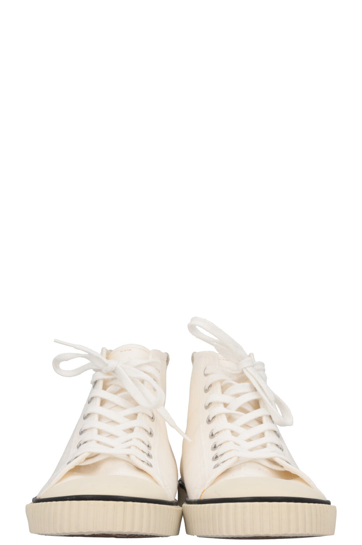 CELINE High Top Sneaker Canvas White