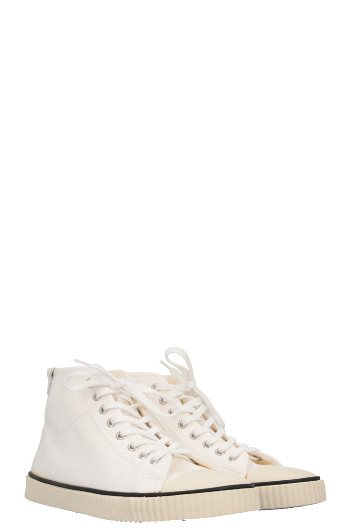 CELINE High Top Sneaker Canvas White