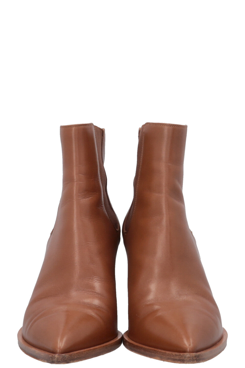 Bottines de cowboy Wylie marron de GIANVITO ROSSI