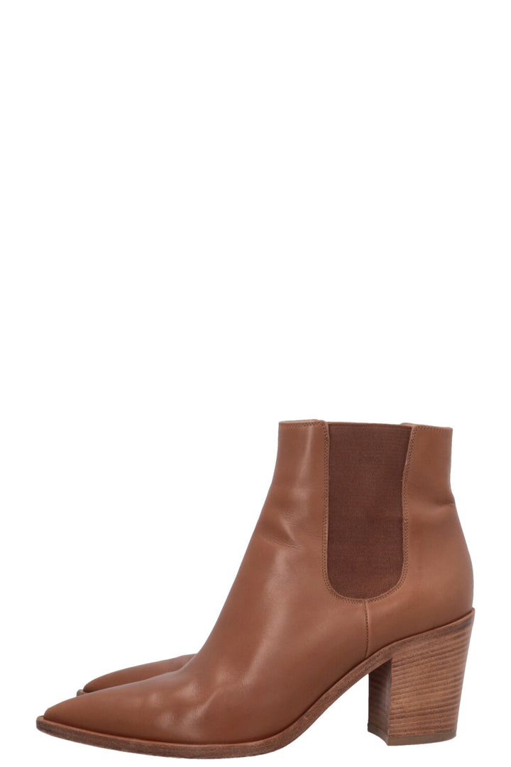 Bottines de cowboy Wylie marron de GIANVITO ROSSI