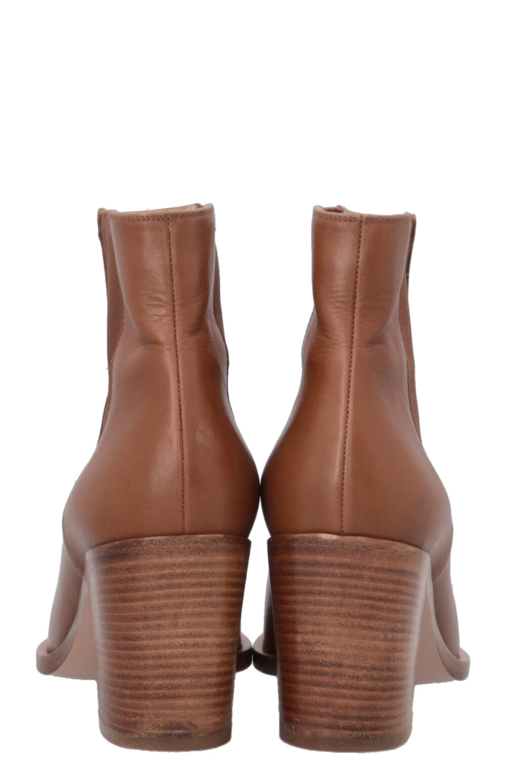 Bottines de cowboy Wylie marron de GIANVITO ROSSI