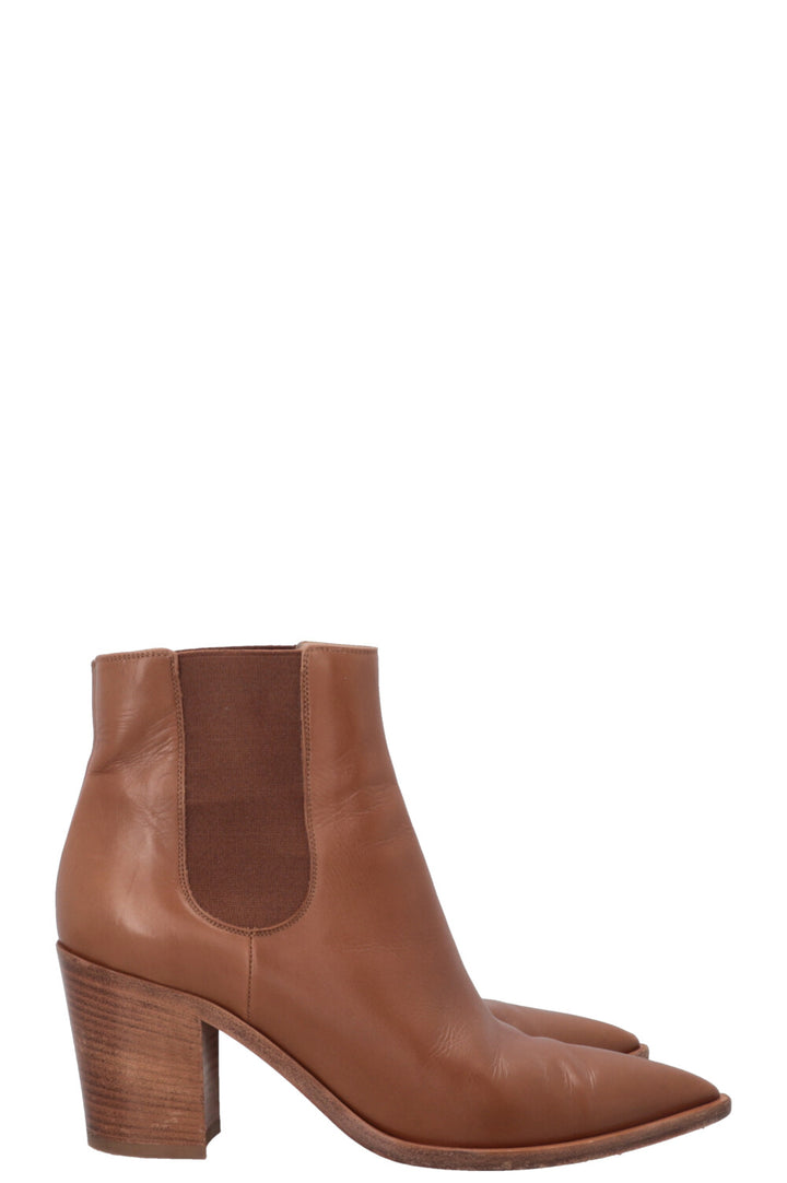 Bottines de cowboy Wylie marron de GIANVITO ROSSI