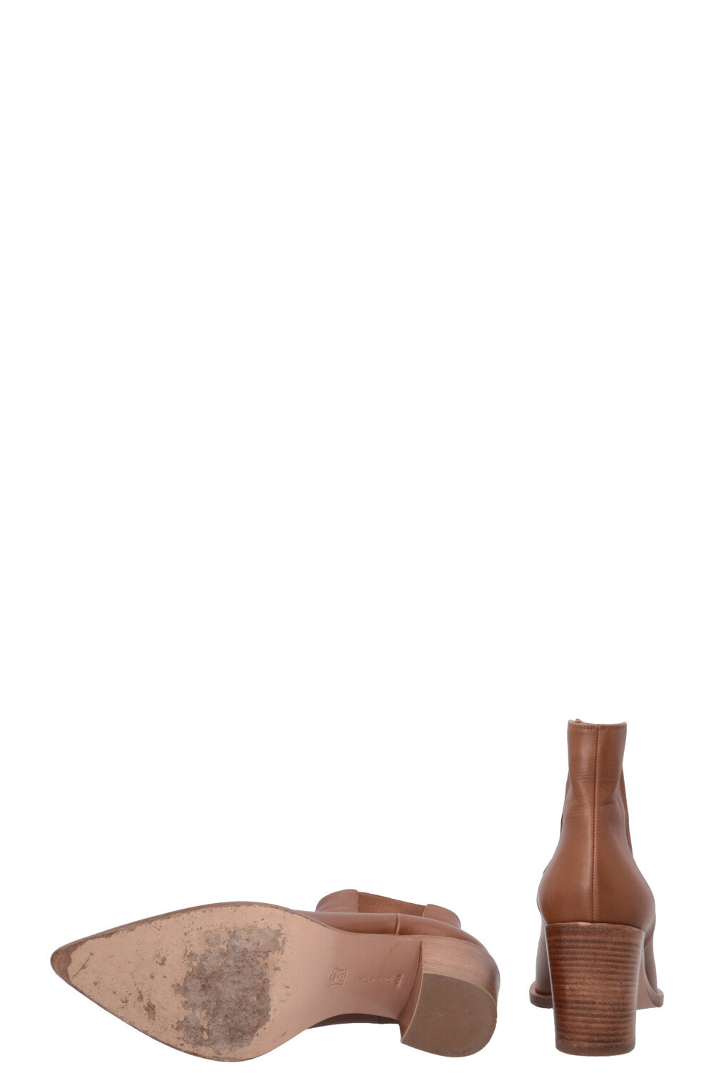 Bottines de cowboy Wylie marron de GIANVITO ROSSI