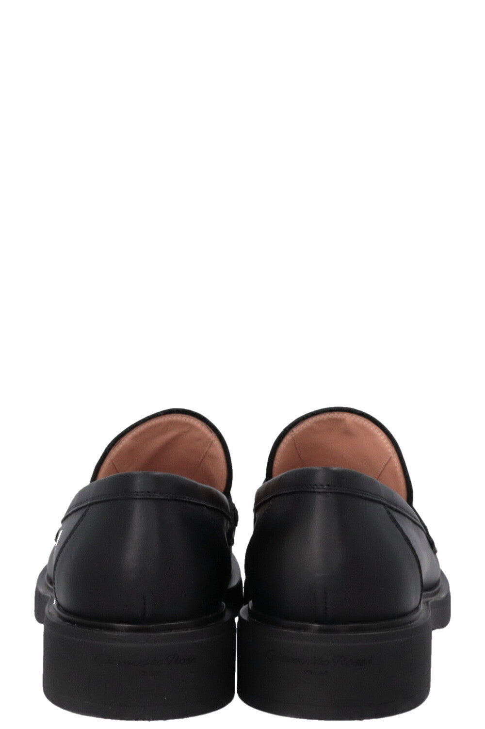 GIANVITO ROSSI Harris Moccassins Leather Black