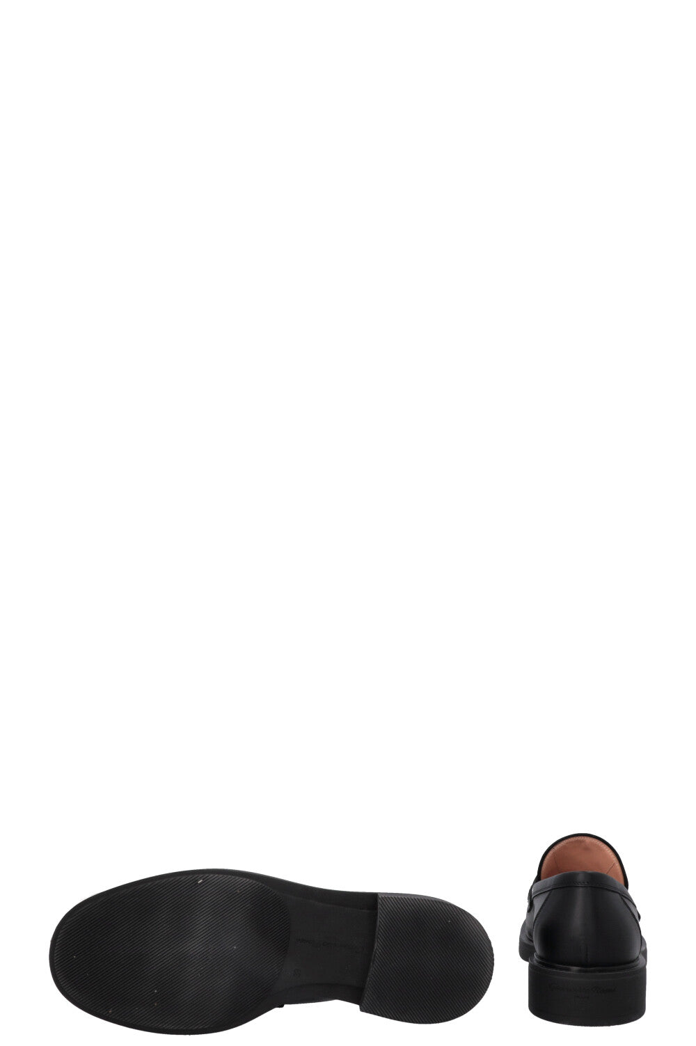 GIANVITO ROSSI Harris Moccassins Leather Black