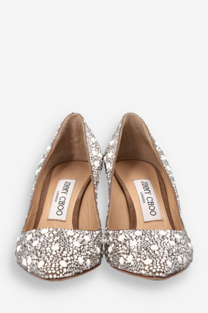 Jimmy Choo Heels Silber Gr 40