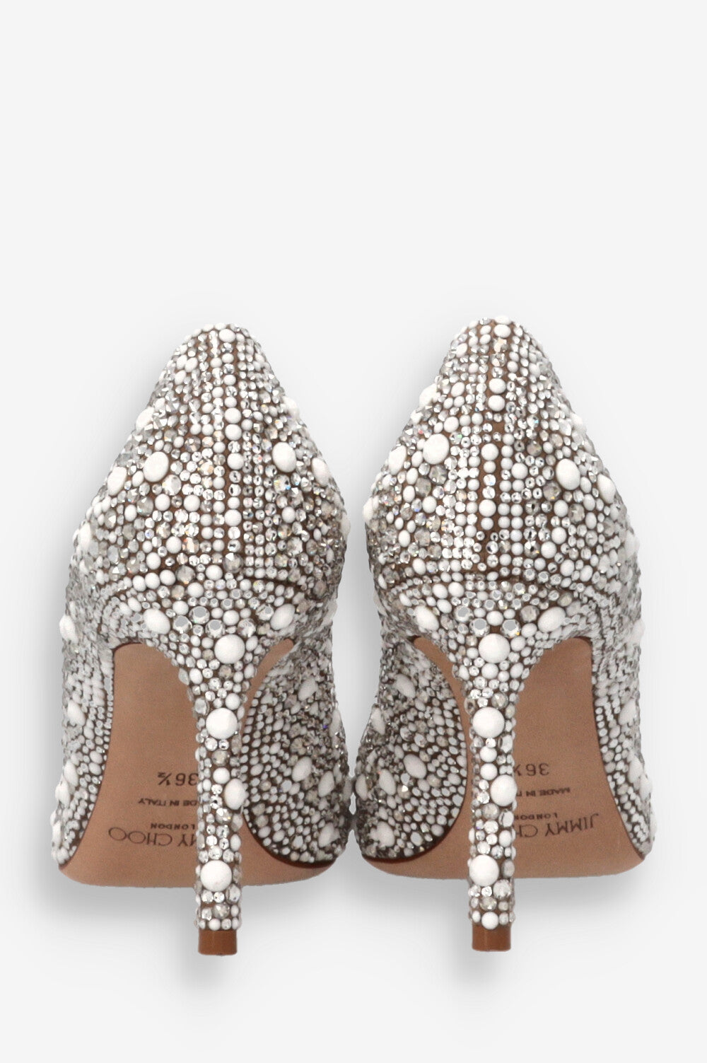 Jimmy Choo Heels Silber Gr 40