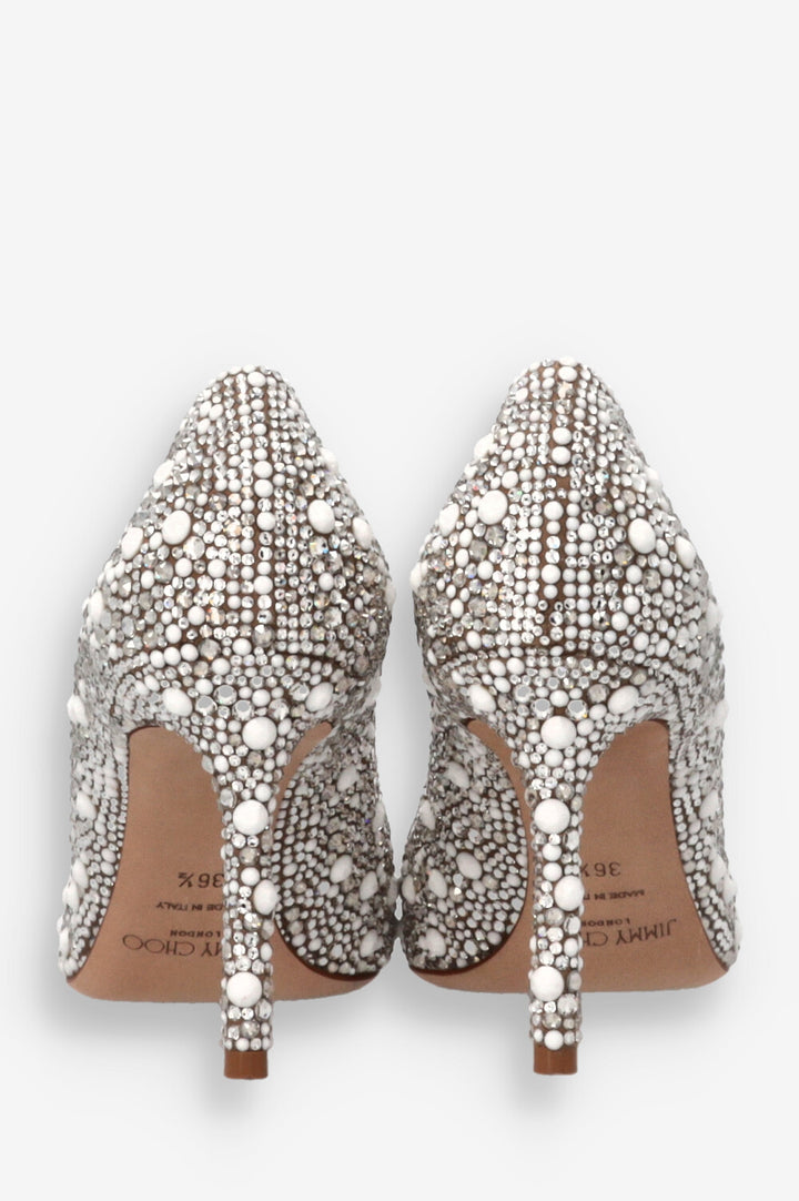 Jimmy Choo Heels Silber Gr 40