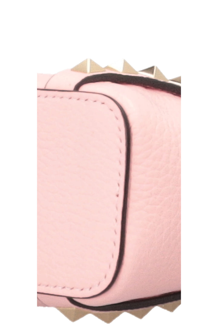 VALENTINO Mini Rockstud Tote Crossbody Bag Pink