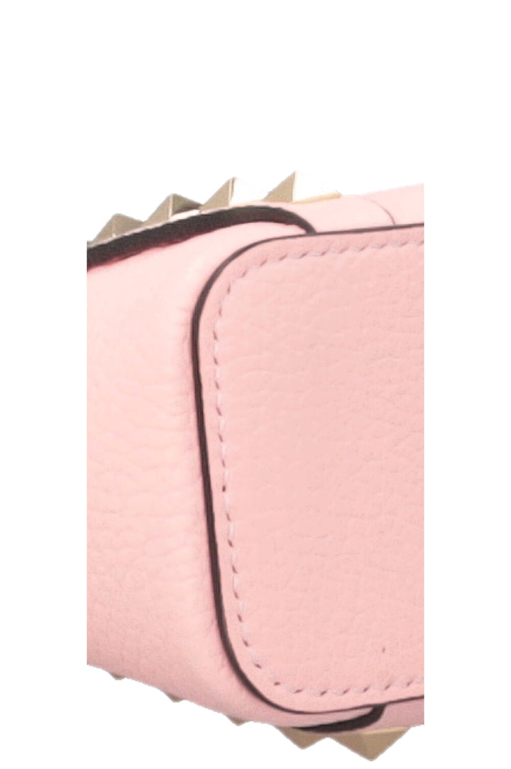VALENTINO Mini Rockstud Tote Crossbody Bag Pink