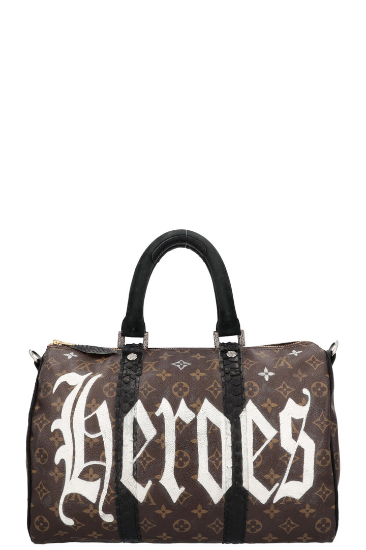 LOUIS VUITTON x Philip Karto Bugs Bunny Speedy 35 Bandouliere MNG Canvas