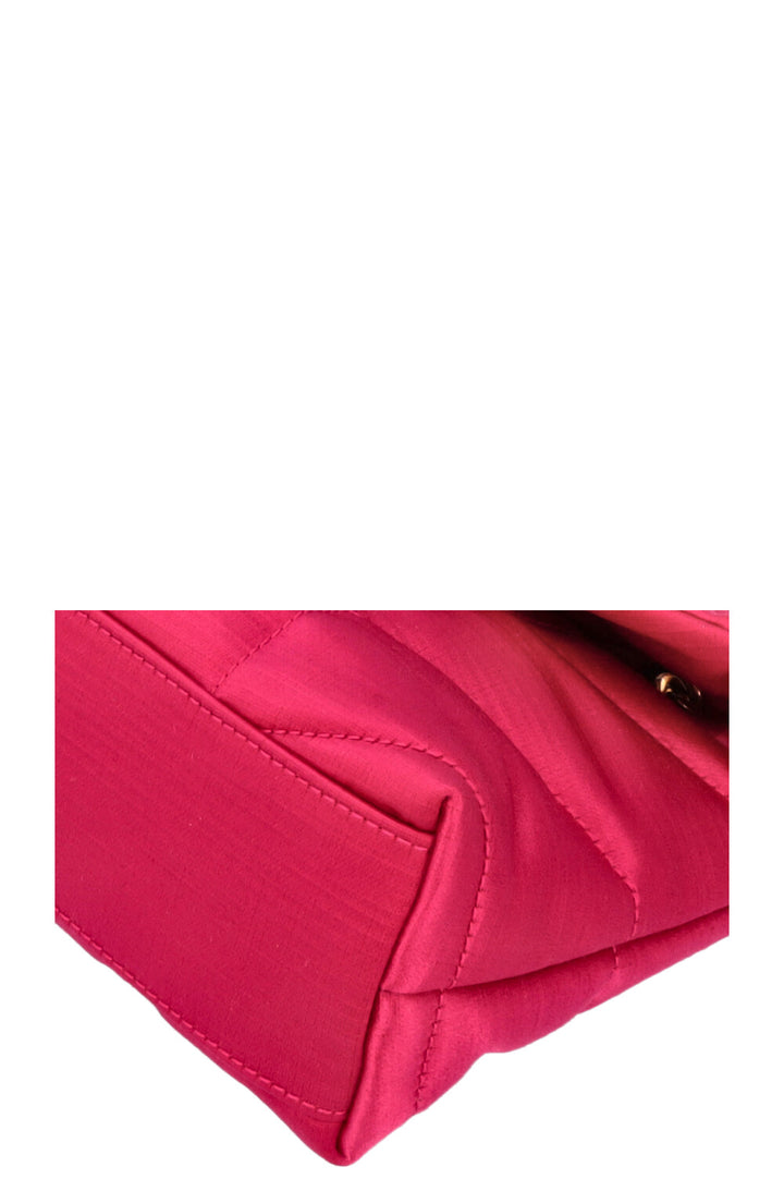 SAINT LAURENT Puffer Toy Pink Satin