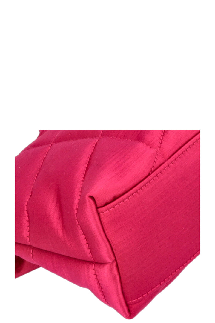 SAINT LAURENT Puffer Toy Pink Satin