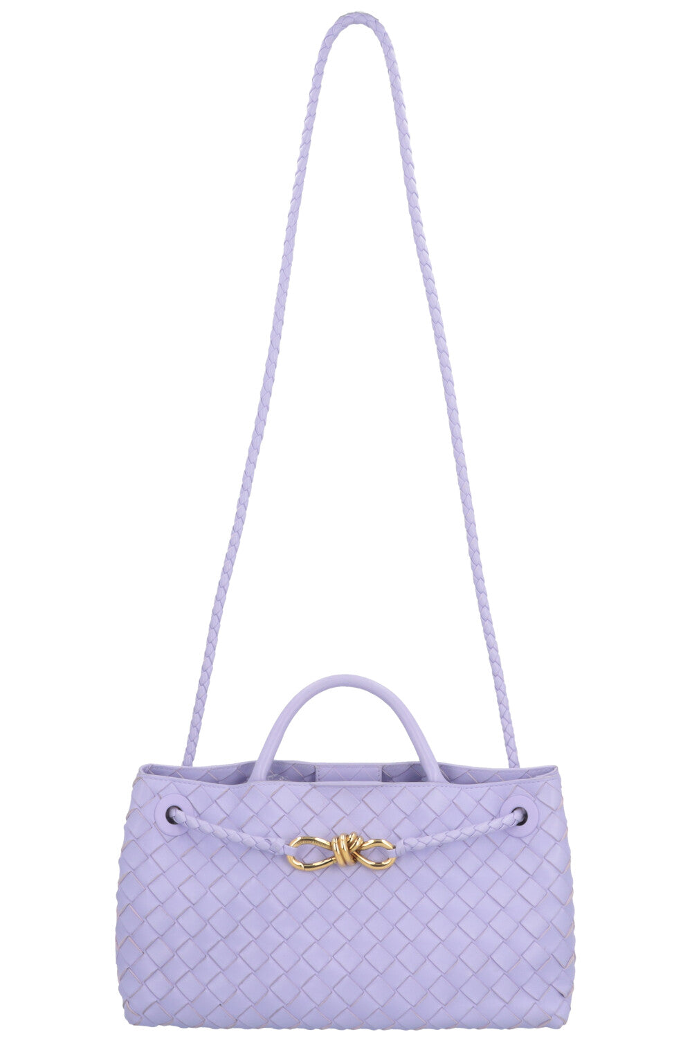 BOTTEGA VENETA East West Andiamo Bag Intrecciato Purple