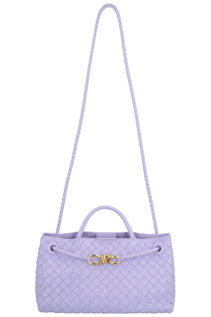 BOTTEGA VENETA East West Andiamo Bag Intrecciato Purple