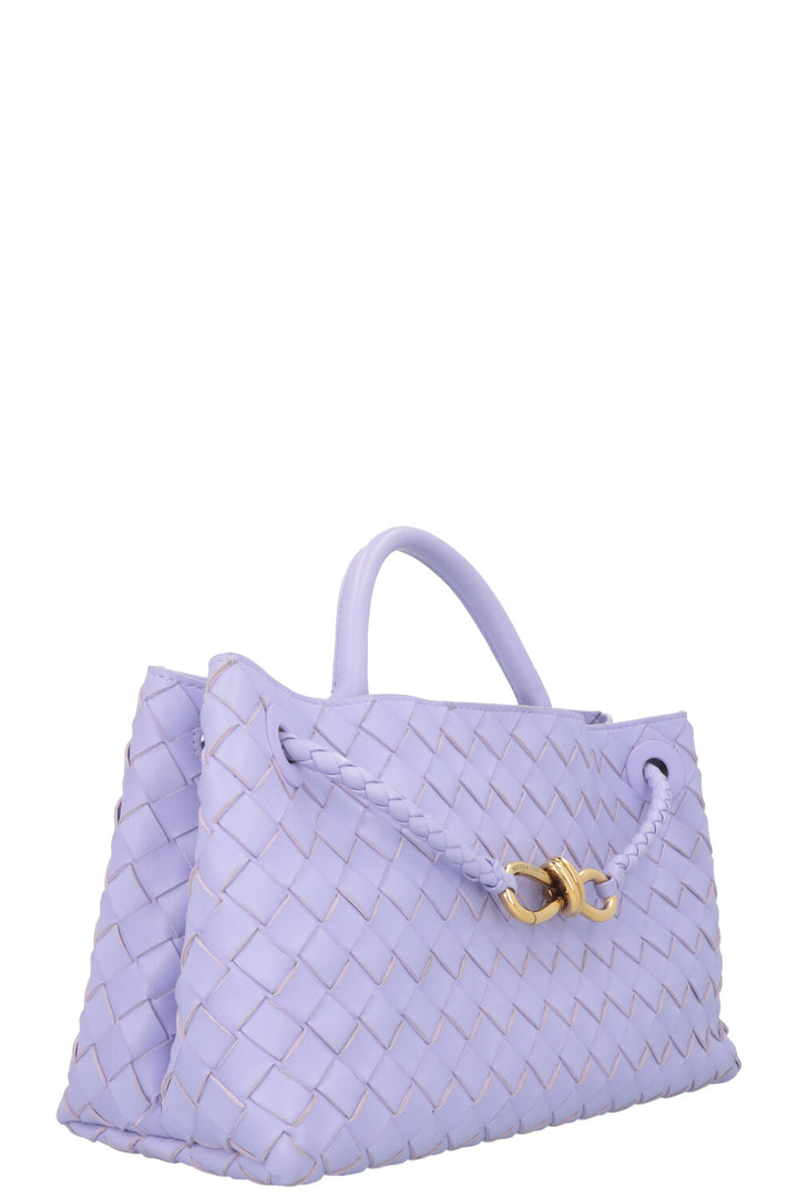BOTTEGA VENETA East West Andiamo Bag Intrecciato Purple