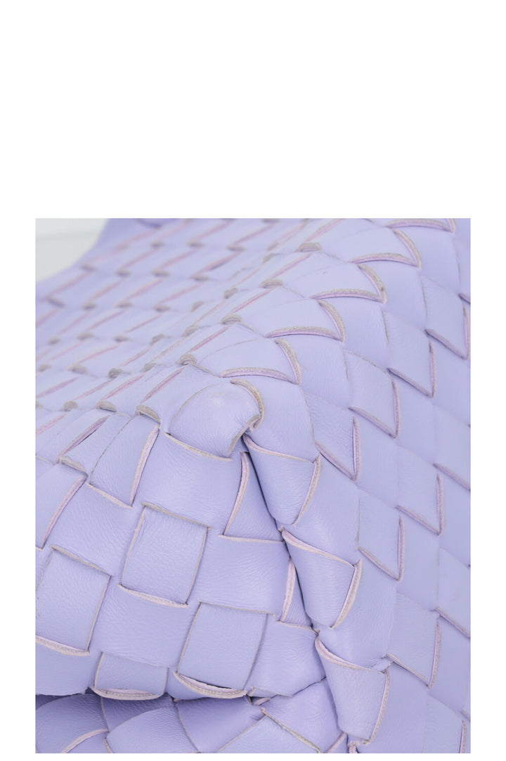 BOTTEGA VENETA East West Andiamo Bag Intrecciato Purple